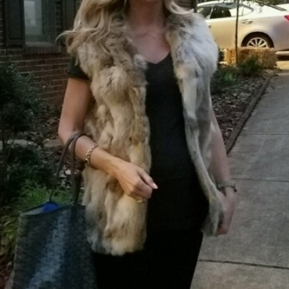 Adrienne Landau fur vest - Picture 10 of 12